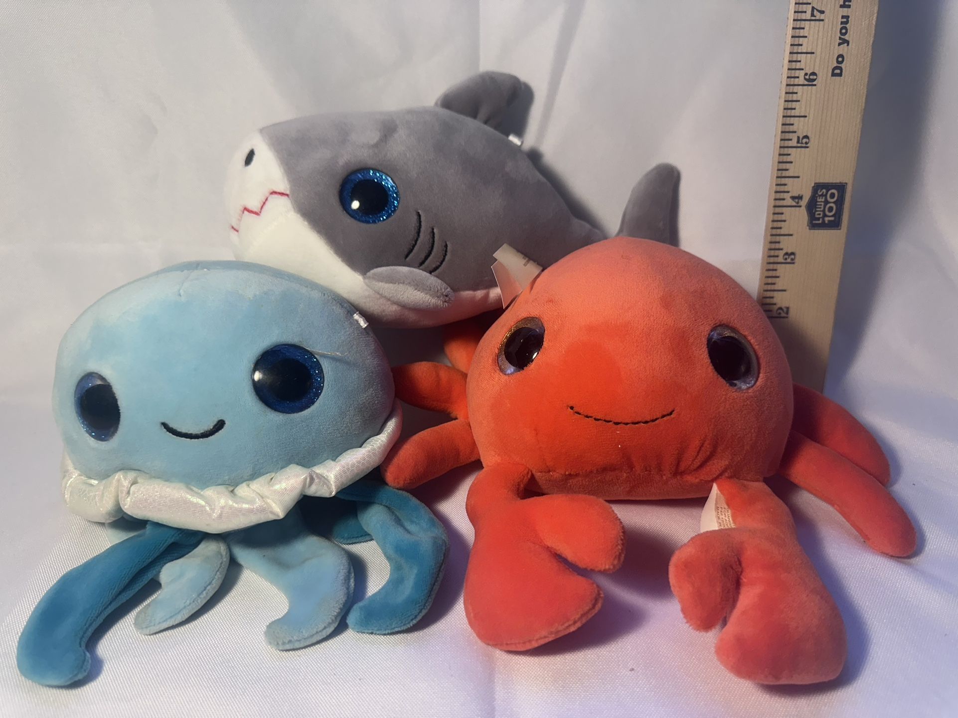 3 Plushies For Kids