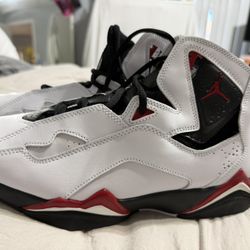 Nike Air Jordan True Flight White Varsity Red Black 