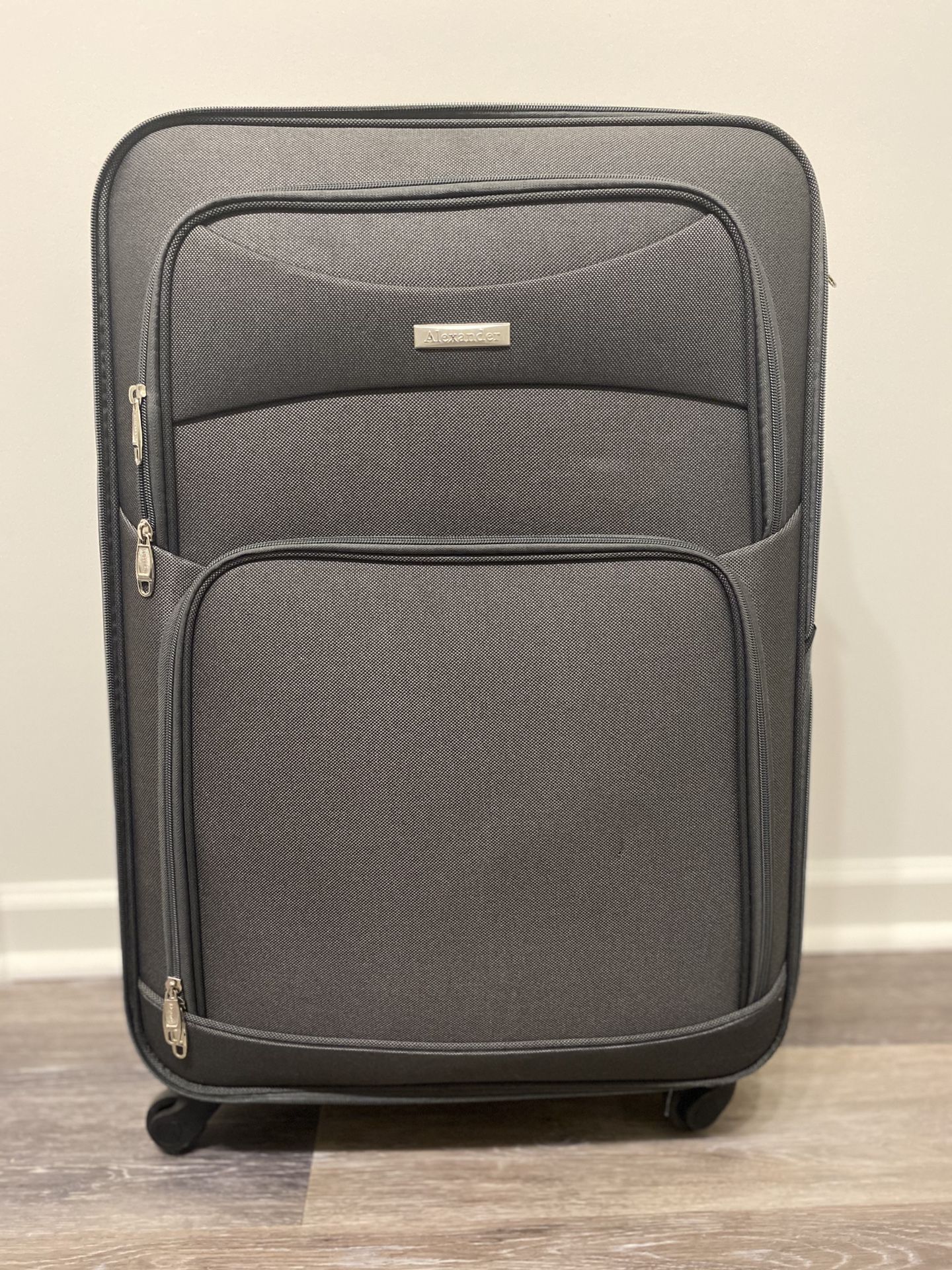 Full Size 4-Wheel Suitcase with Combination Lock