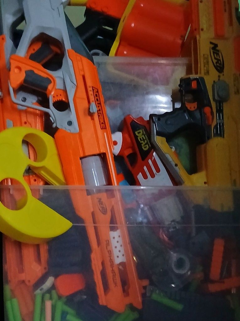 Nerf Gun Lot