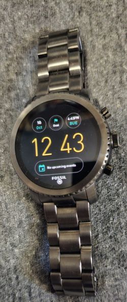 Fossil Q Gen 3 Smartwatch FTW4001 Smoke Explorist Stainless