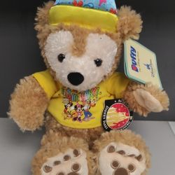 NEW Disney Parks Duffy HAPPY BIRTHDAY 17 NEW Disney Parks Duffy HAPPY BIRTHDAY 17” Bear Hidden Mickey Mouse Plush RETIRED.