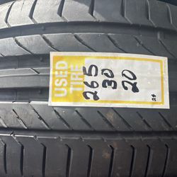 USED TIRE 265-30-20