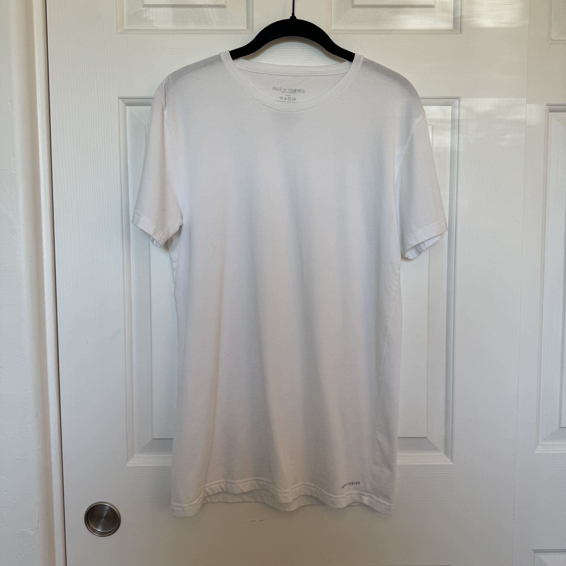 White T-Shirt - Size Medium