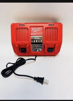 🔥 Milwaukee M18 18-Volt Lithium-Ion Dual Bay Rapid Battery Charger
