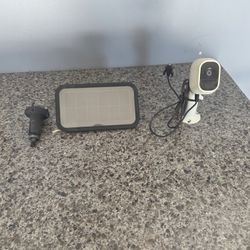 Arlo Camera And Solar Panel