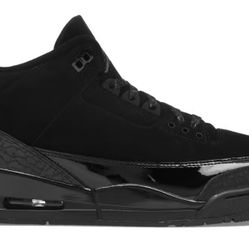 Nike Air Jordan 3 Black Cat Size 9 10 11.5 12 14