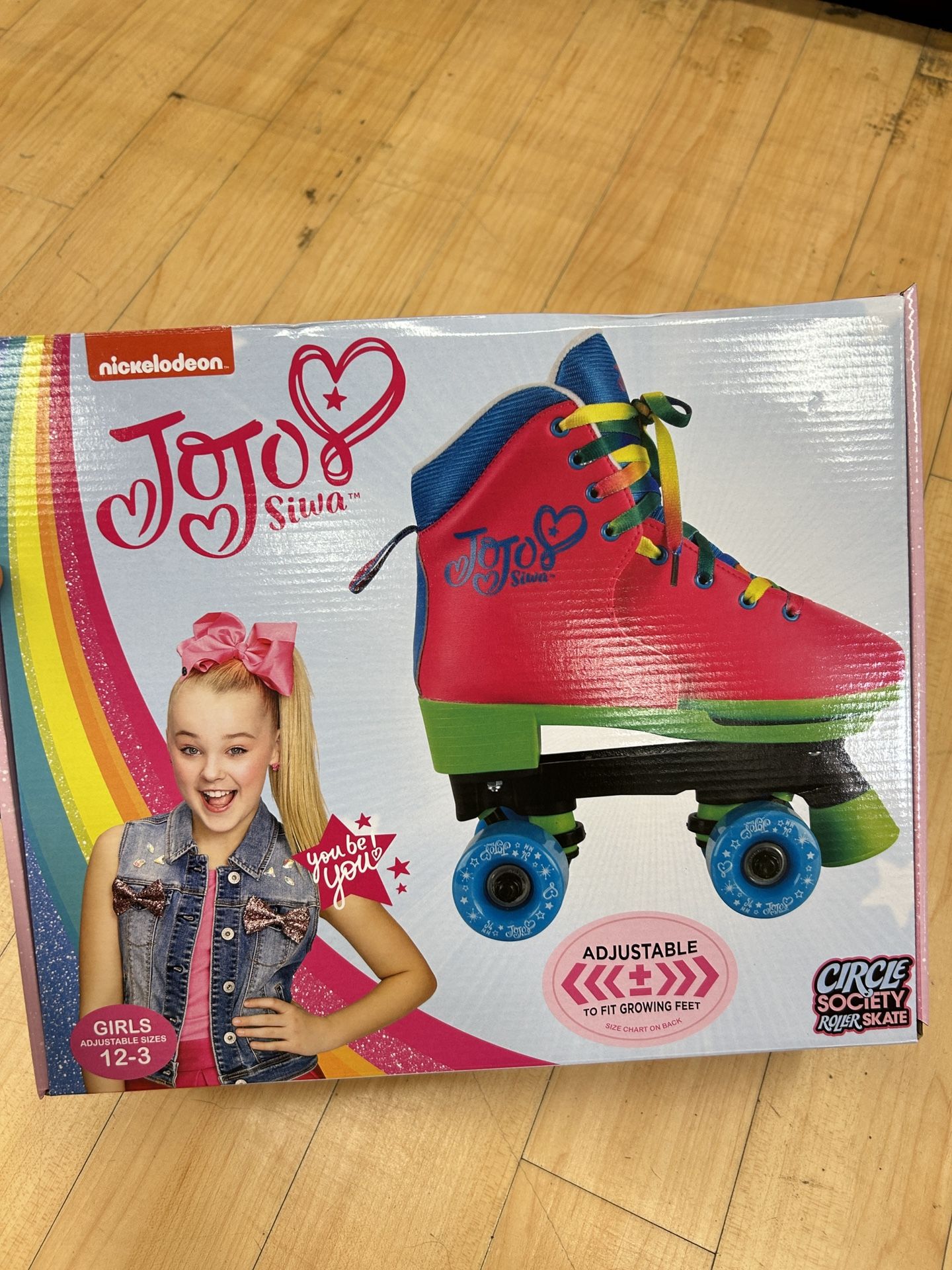 NWT JoJo Siwa adjustable Roller Skates