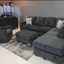 L Shaped Sectional Same Day Delivery Financing Available 