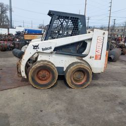 Bobcat 853 With Backhoe Attachment 