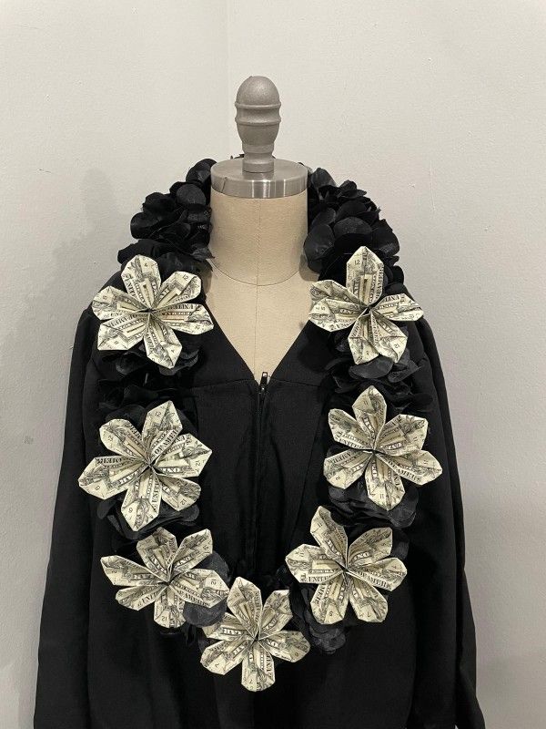 Graduation Lei/ Silk flowers