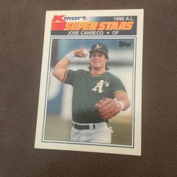 1990 Topps Jose Canseco #21