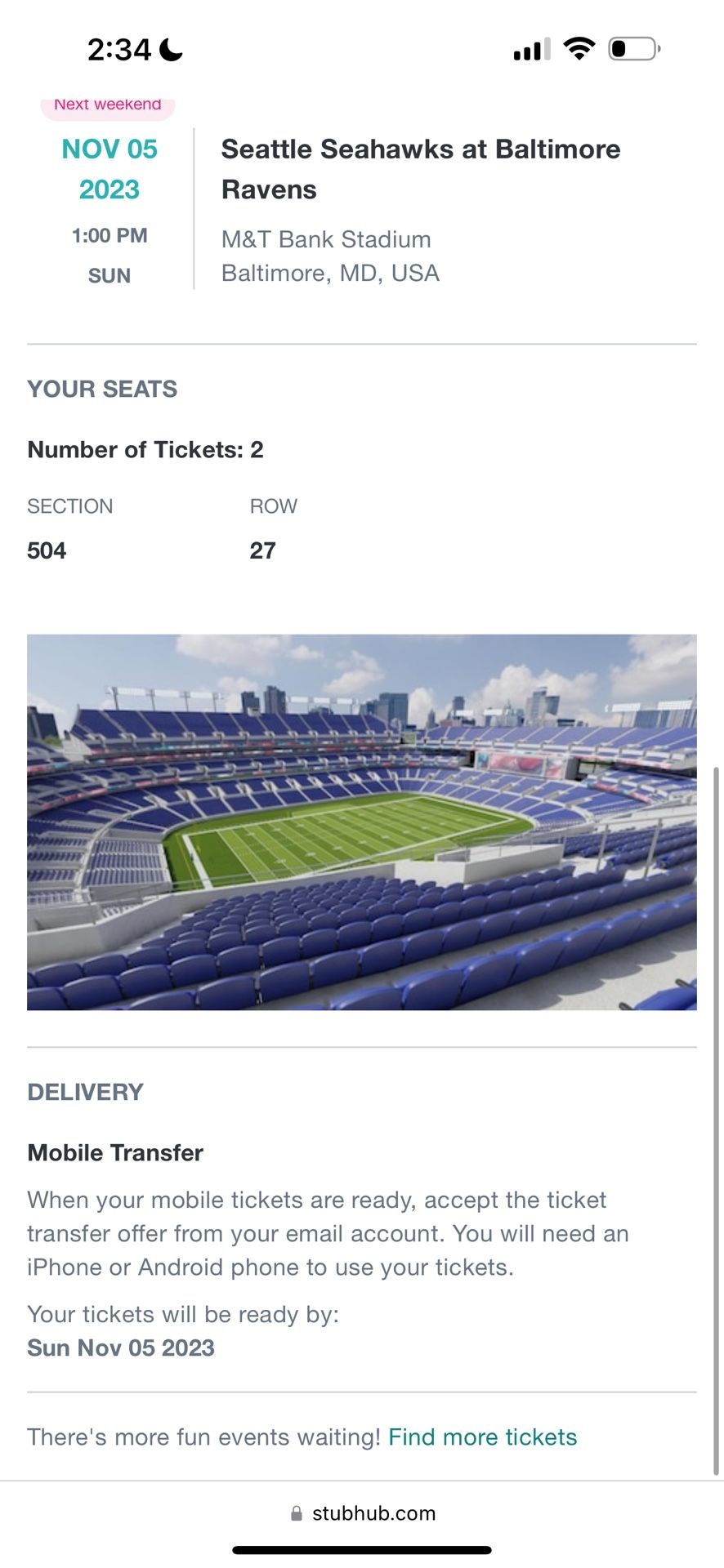 Football Tickets