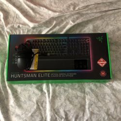 Razer Huntsman Elite Gaming Keyboard & Razer Viper Gaming Mouse  