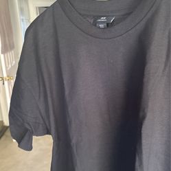 Black Medium Oversized Tee