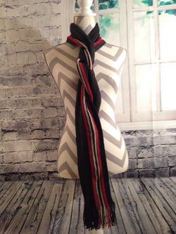 Unique Alta Linea College Stripe Scarf NWT