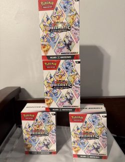Prismatic Evolution Booster Bundle