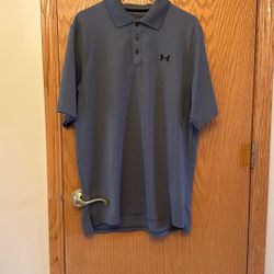 Under Armour Polo - Grey - Size Large