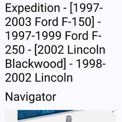 Ford Truck Parts