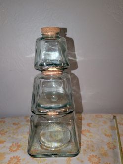 Vidrios San Miguel Spain 100% Recycled Glass canisters