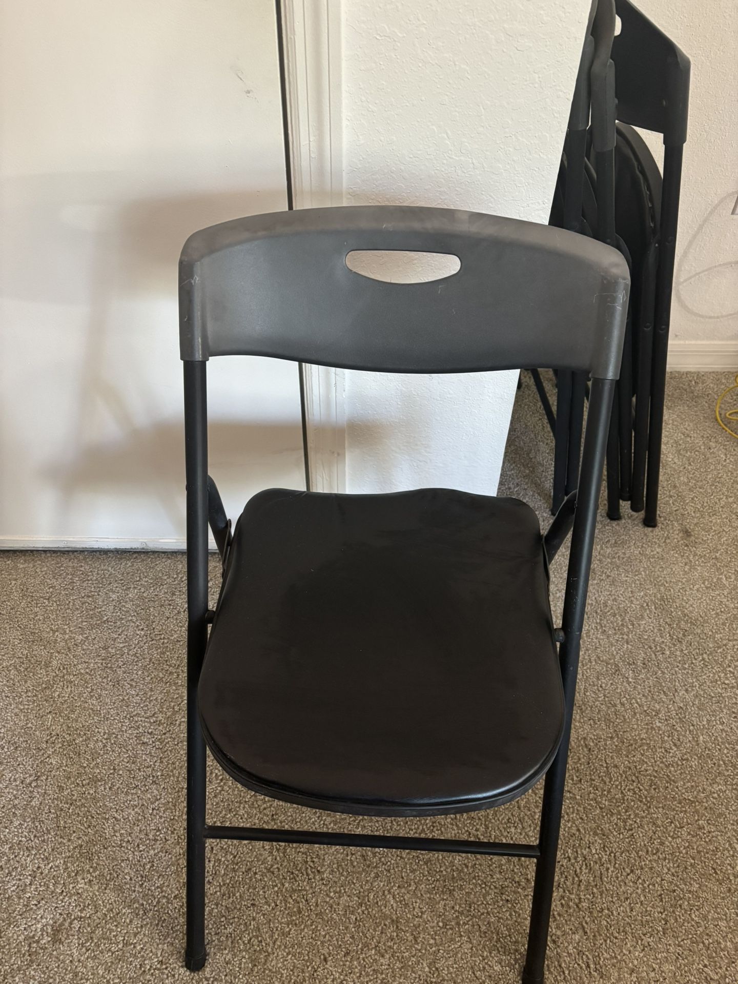 Set of 4 Folding Chairs – $10 for all