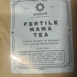 Fertile Momma Tea! I’m A Testament Of It Working! Full Unopened Package