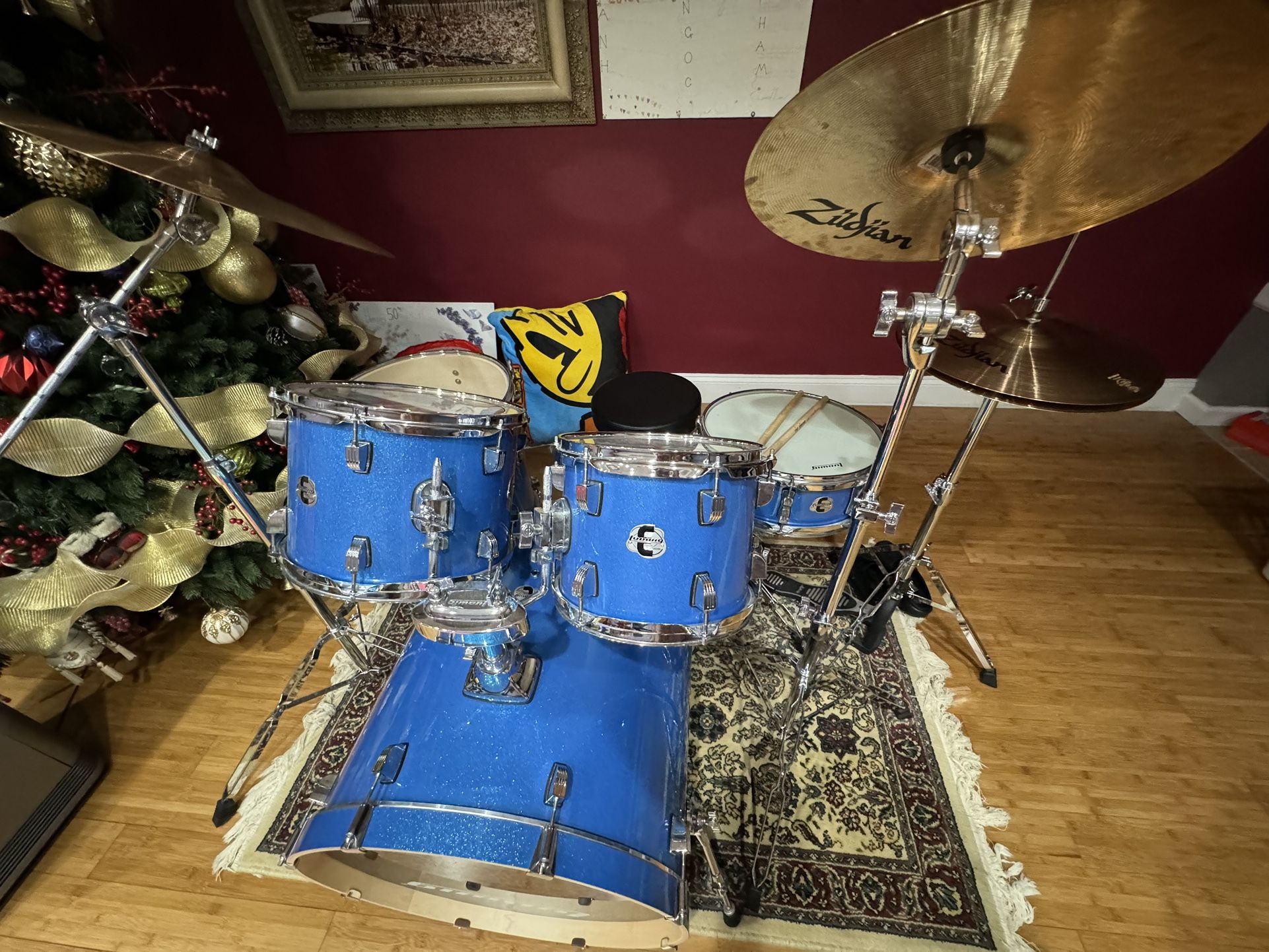 Ludwig Drum Set - 5 pcs 