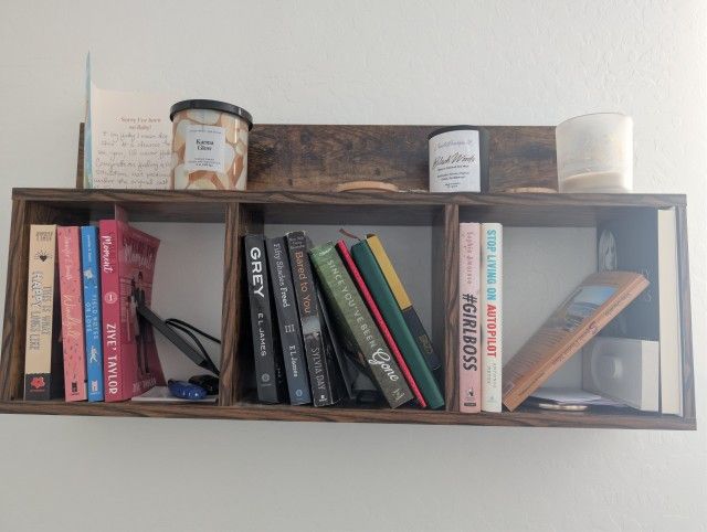 Floating Bookshelves