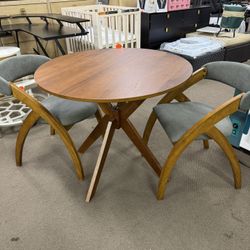 3ft Dining Table and Chair Set