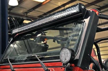 50-inch Light Bar Kit, 1997-2006 Jeep Wrangler TJ