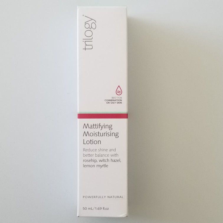 Trilogy Mattifying Moisturising Lotion, 1.69 Fl Oz - For Combination & Oily Skin