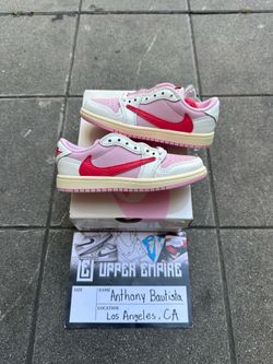 Air Jordan 1 Travis Scott Tropical Pink Size 13c