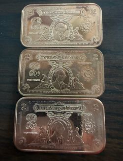 1oz Copper Bars
