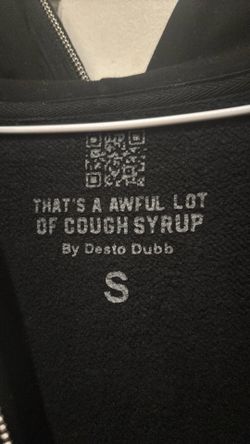 Awful lot of cough syrup VVS RHINESTONE