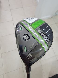 LEFTY Callaway Epic Speed 3 Wood 15* Hzrdus Smoke 6.0 Stiff Left Handed W/Head Cover