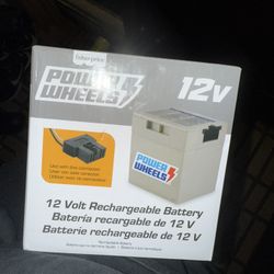 Brand New Fisher Price 12v Battery