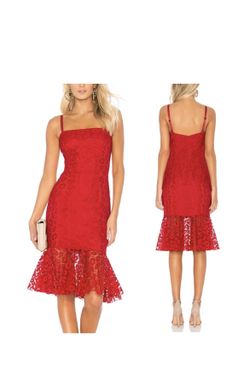 New! Milly Kiss Lace Grace Dress! Made in USA 🇺🇸 Perfect for Valentine’s Day!