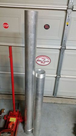 4"Aluminium pipe