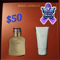Dolce And Gabbana Men Gift Set $50