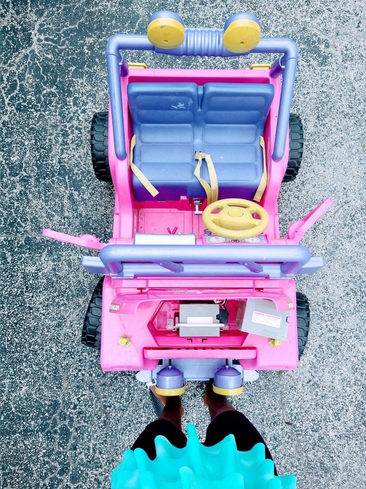 Barbie Power Wheels Car