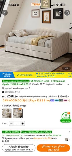 Cama nueva