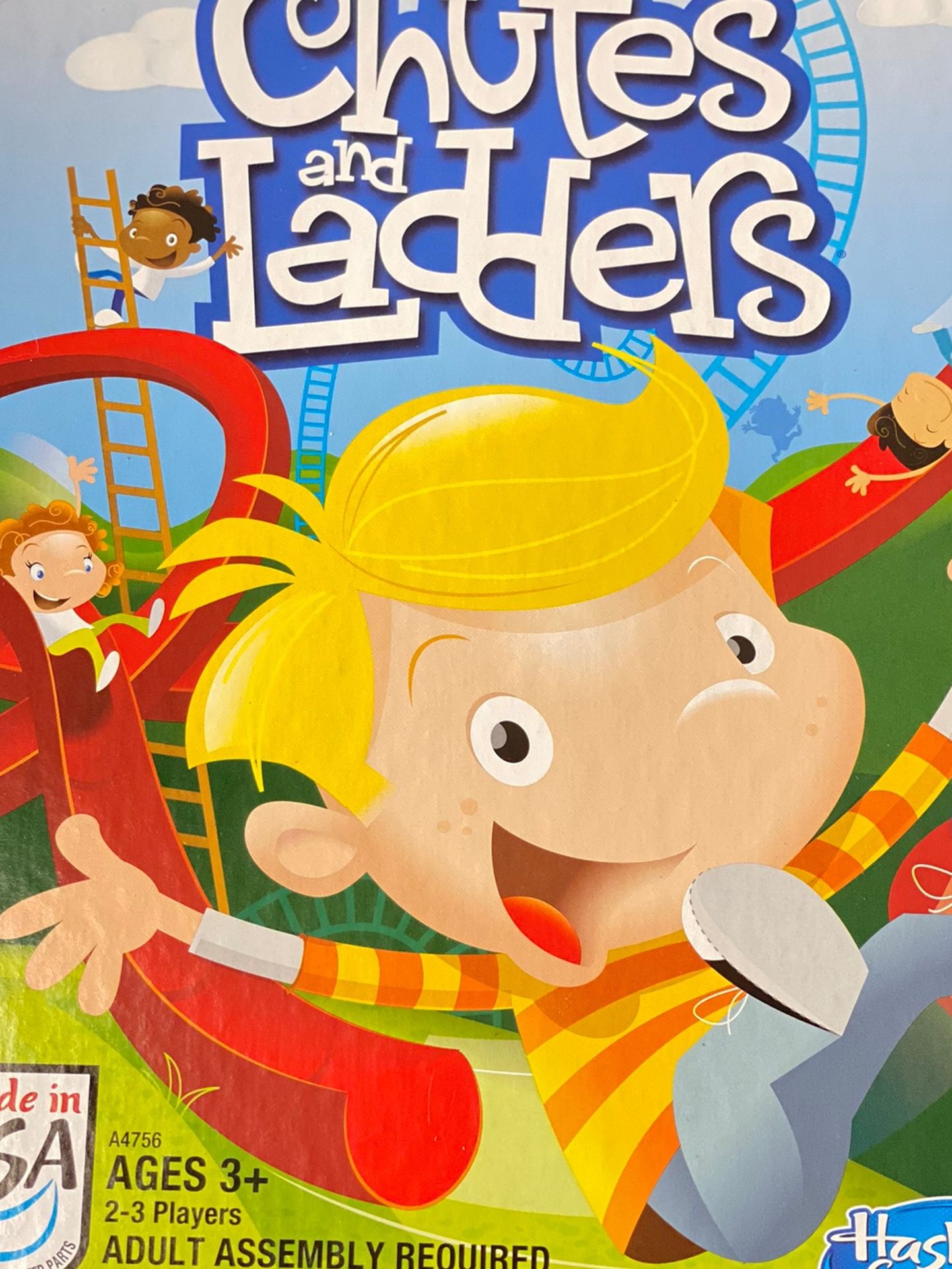 Chutes and Ladders Classic Family Board Game, Game for Kids Ages 3 and up