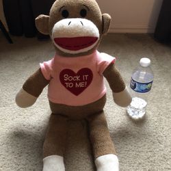 Sock monkey, plush
