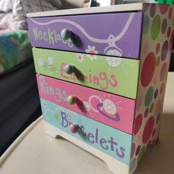 Colorful Jewelry Box 8 in. × 4 in.
