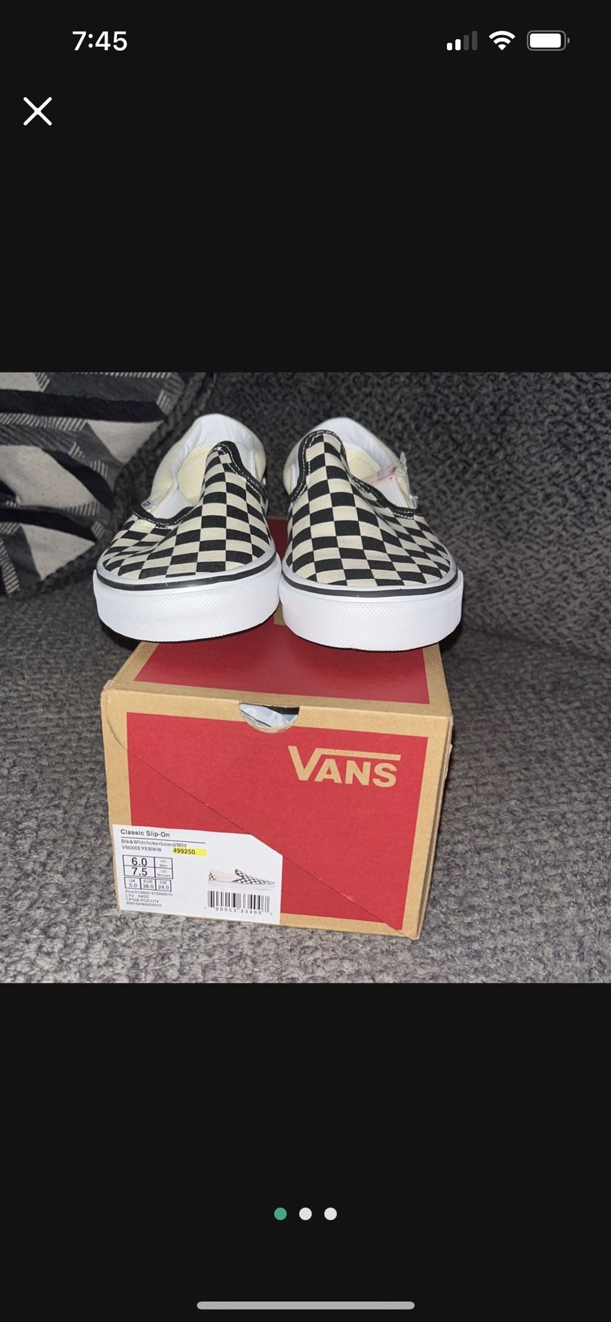 $60 Brand New Vans For Sale