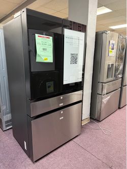 Refrigerator, Samsung RF90F33EECR 4 door refrigerator