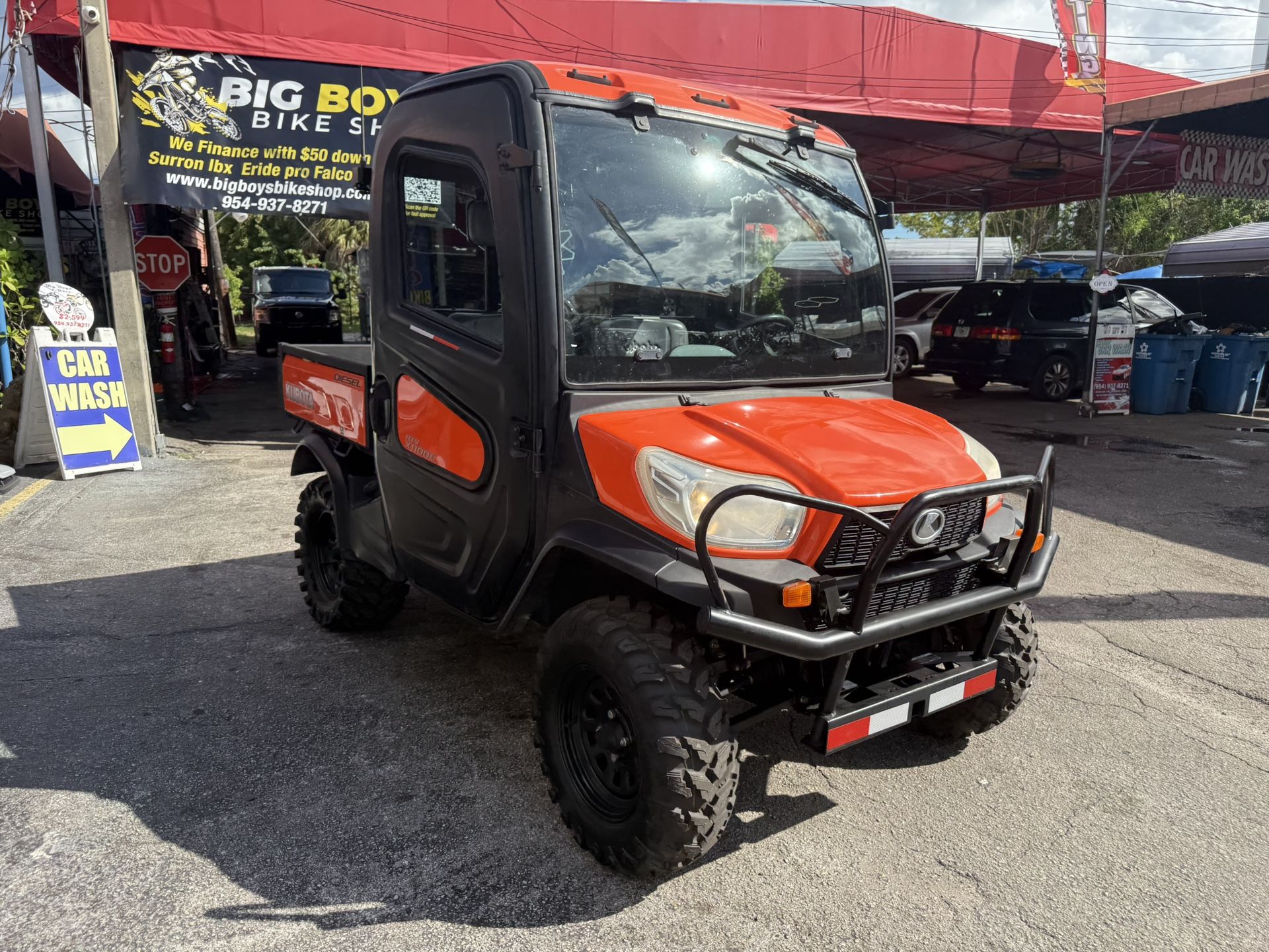 2018 Kubota 4x4 Cold Ac Dump Bed For Sale 