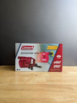 Coleman.   Quick Pump 120V