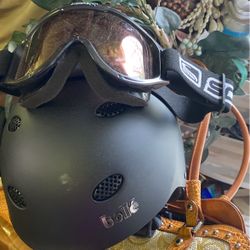 Helmet And Glasses 