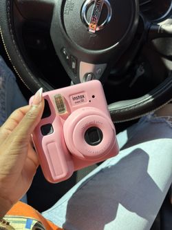 Pink Polaroid Camera
